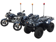 Equipamiento y balizaje de acuerdo al manual de identidad FORTASEG.