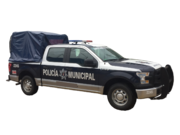 Señalización visual y acustica, Tumbaburros y herrajes de acuerdo al manual de identidad FORTASEG